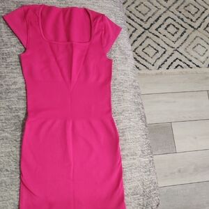 Chic Fuchsia Mini Dress